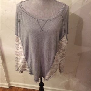Free People Sweatshirt/Sweater Combo Size Medium